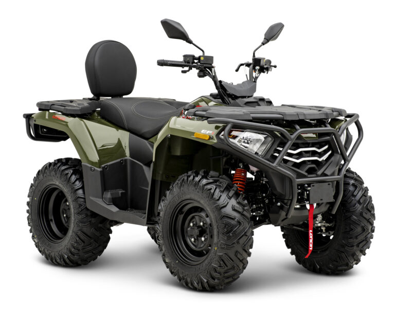Loncin XWolf 300 (L7e) Army Green – 3/4-Ansicht vorne rechts | Loncin ATV bei Brunner ATV Nation Augsburg