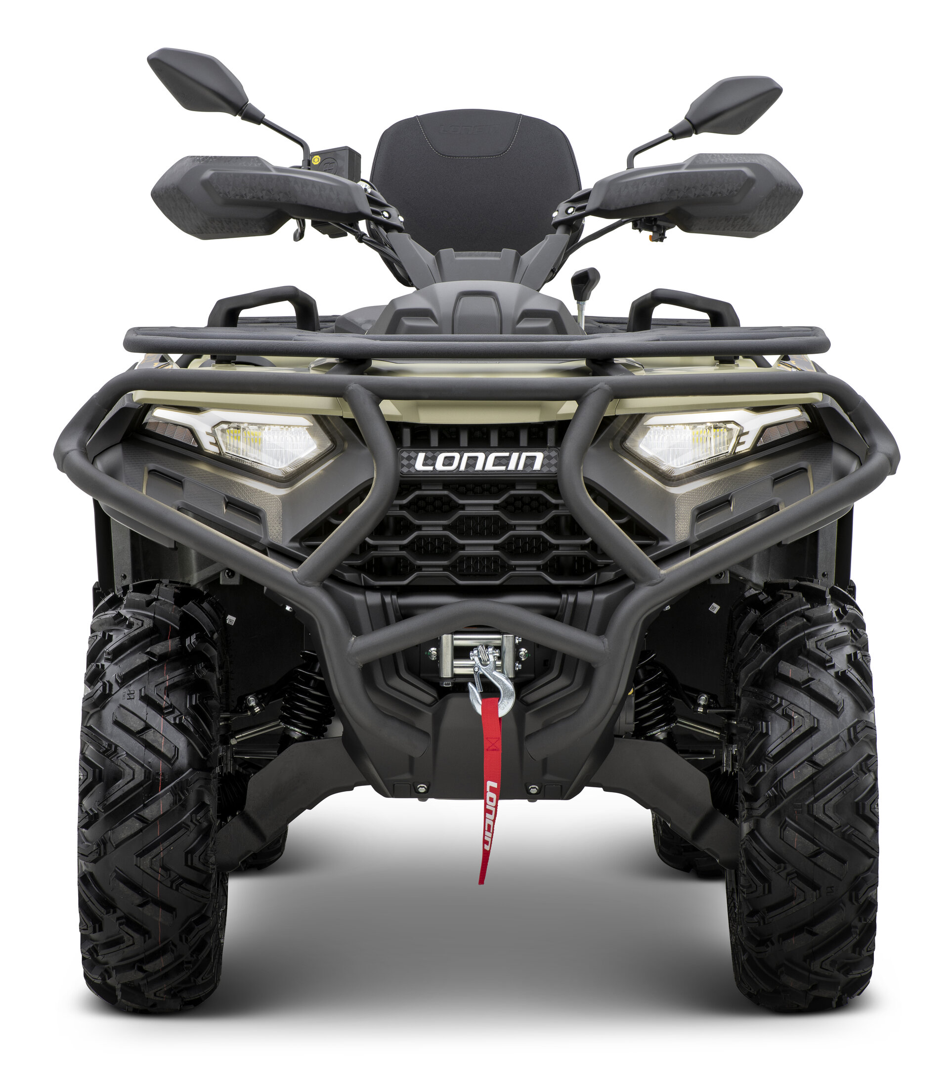 Loncin XWolf 550L (T3b ABS) Sand – Frontansicht | Loncin ATV bei Brunner ATV Nation Augsburg