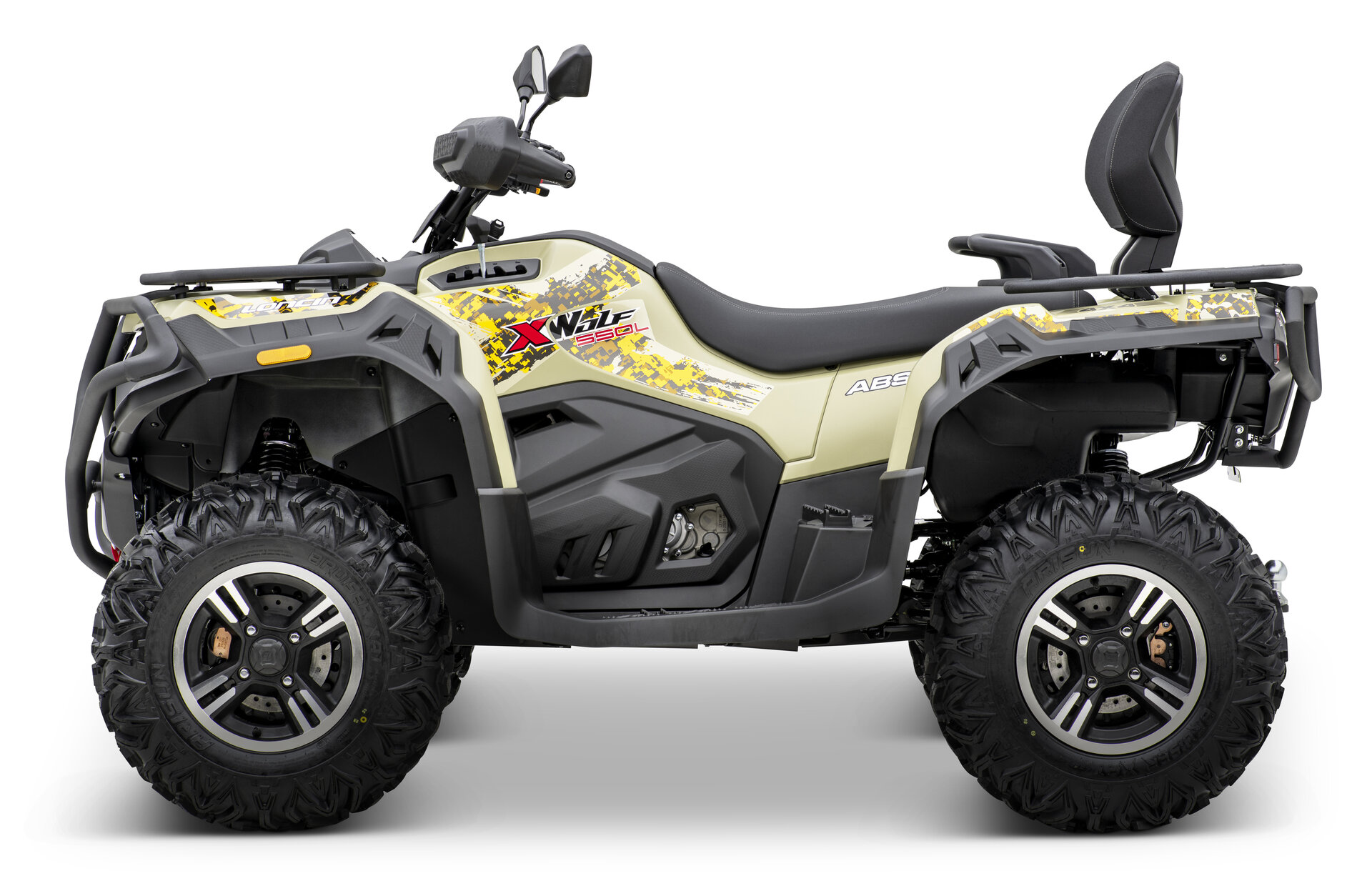 Loncin XWolf 550L (T3b ABS) Sand – Seitenansicht links | Loncin ATV bei Brunner ATV Nation Augsburg
