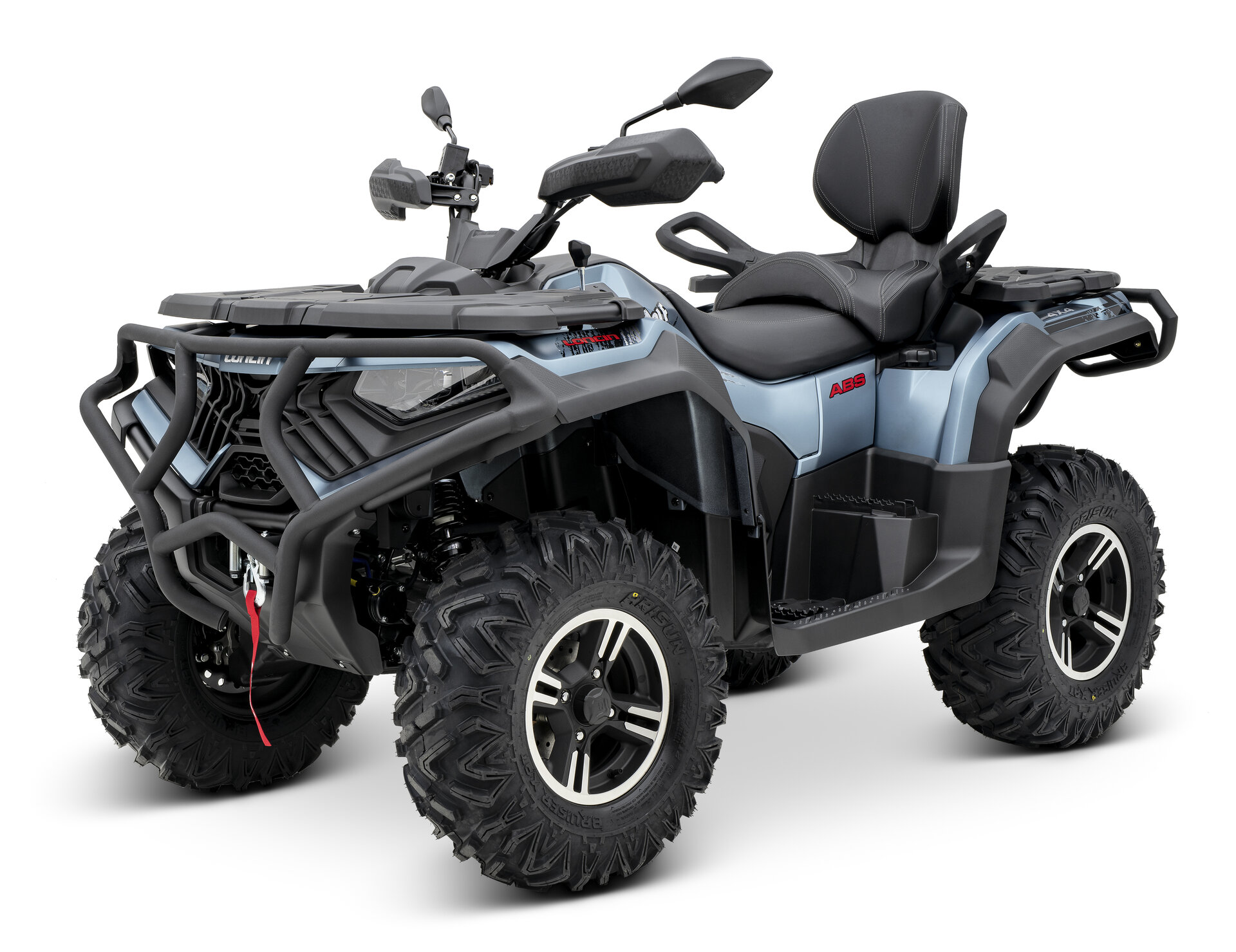 Loncin XWolf 700 ABS EPS ATV in Blau schräg von vorne links im Studio