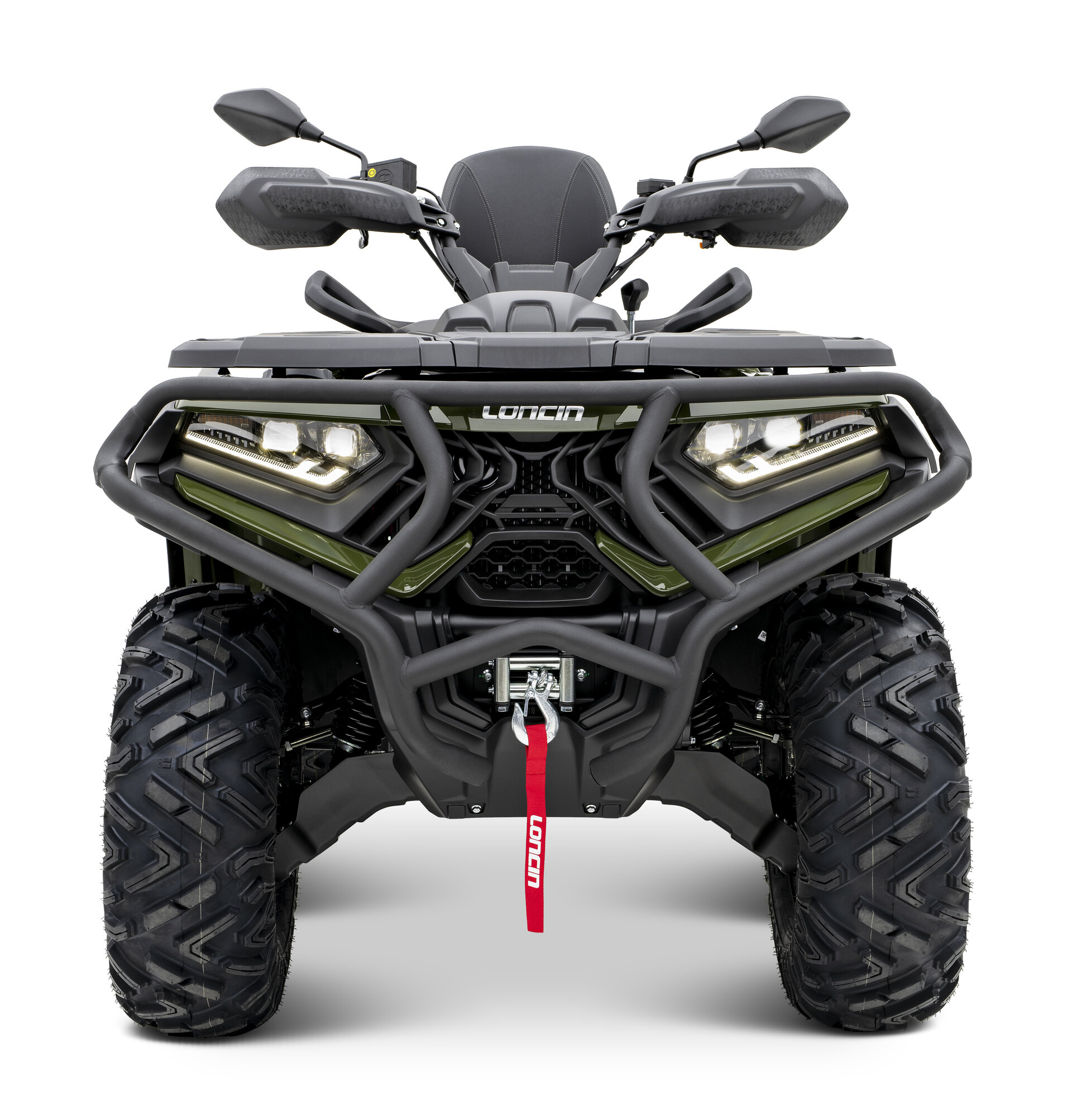 Loncin XWolf 700L (T3b ABS) Grün – Frontansicht | Loncin ATV bei Brunner ATV Nation Augsburg