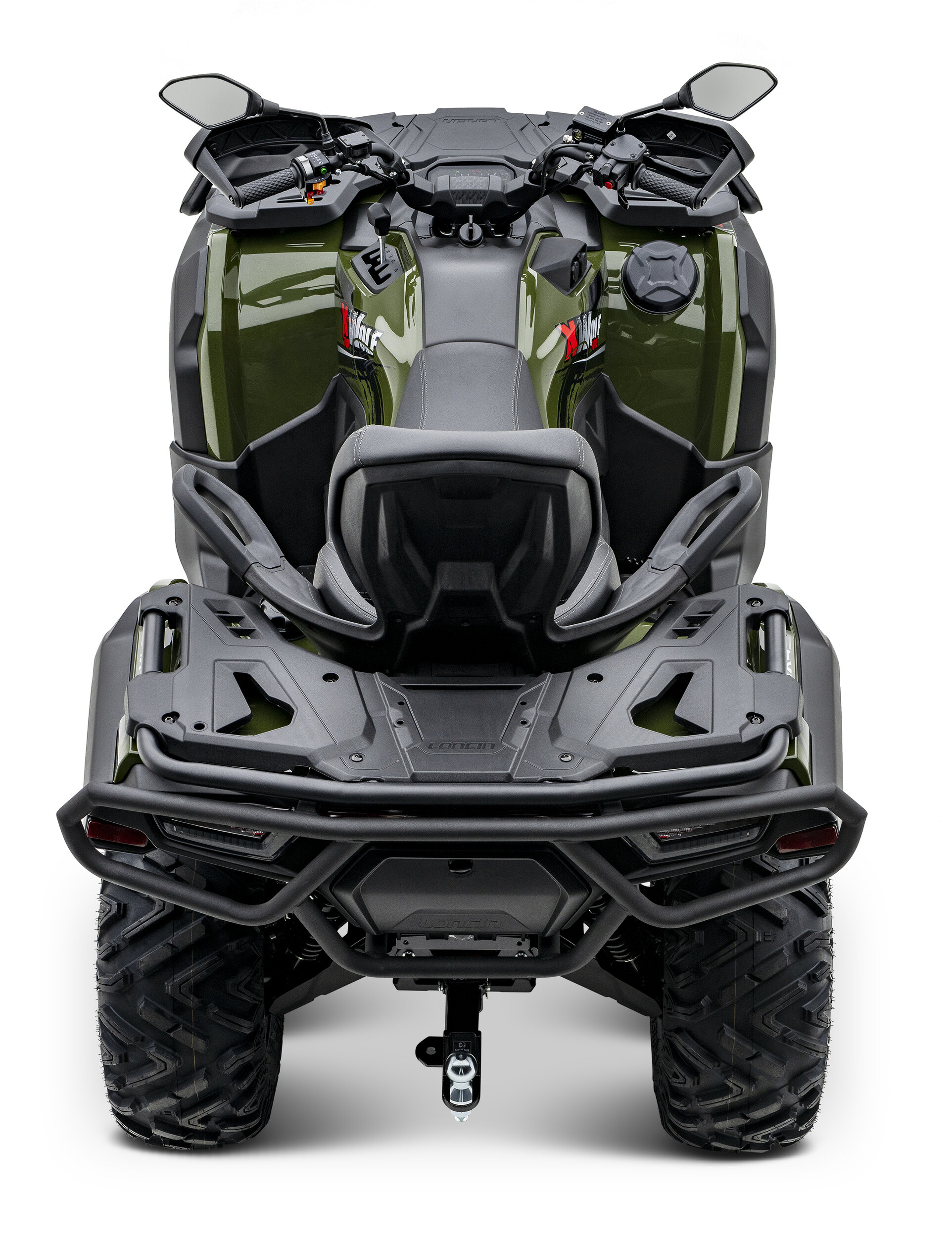 Loncin XWolf 700L (T3b ABS) Grün – Ansicht hinten oben | Loncin ATV bei Brunner ATV Nation Augsburg