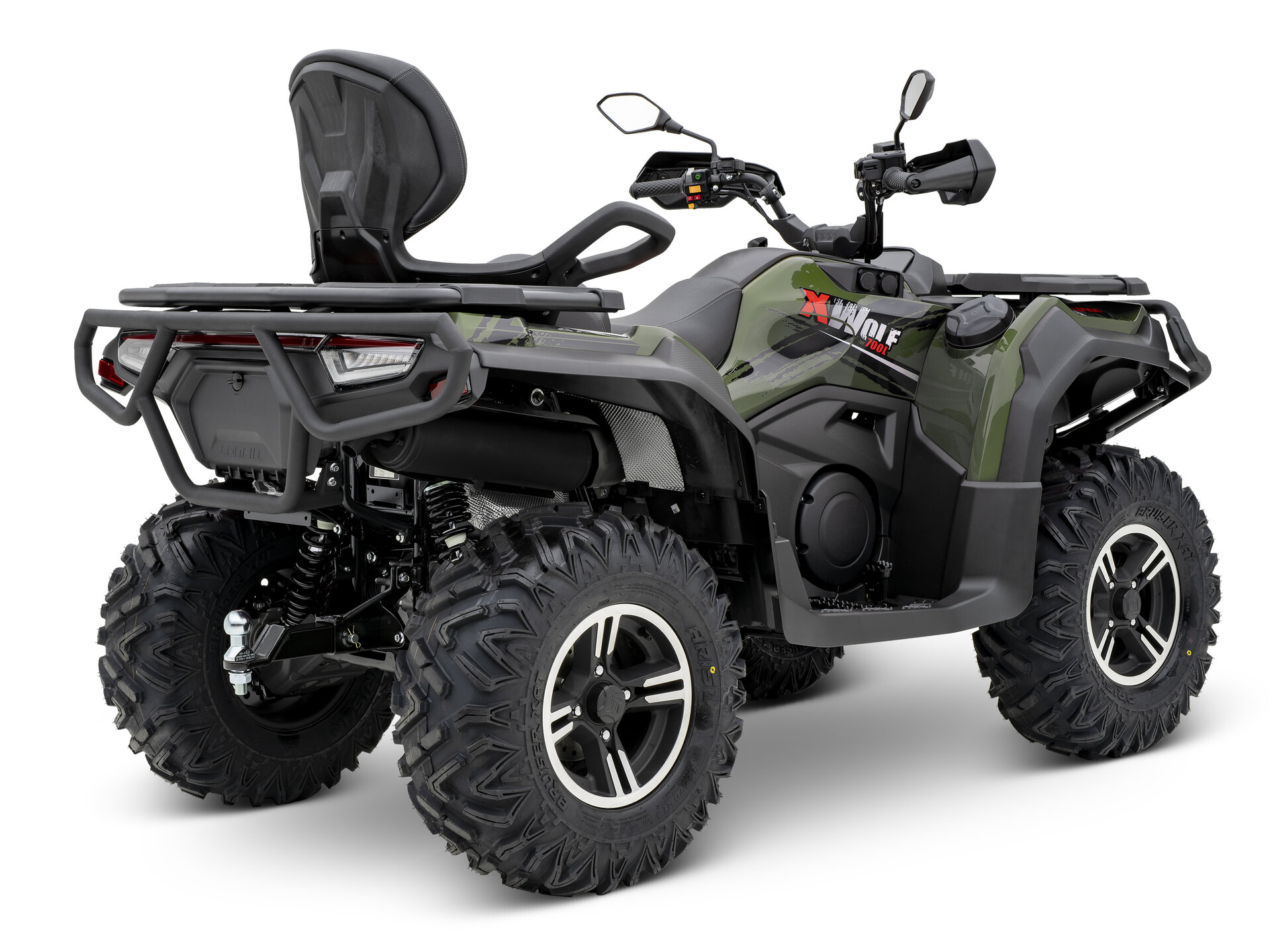 Loncin XWolf 700L (T3b ABS) Grün – 3/4-Ansicht hinten rechts | Loncin ATV bei Brunner ATV Nation Augsburg