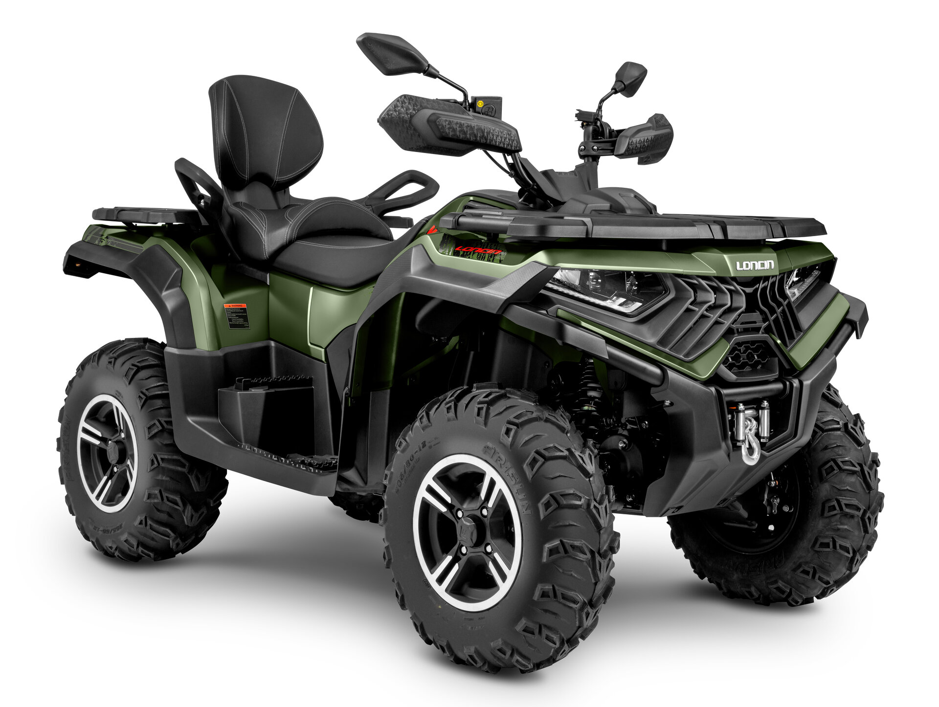 Loncin XWolf 700L (T3b) Grün – 3/4-Ansicht vorne rechts | Loncin ATV bei Brunner ATV Nation Augsburg