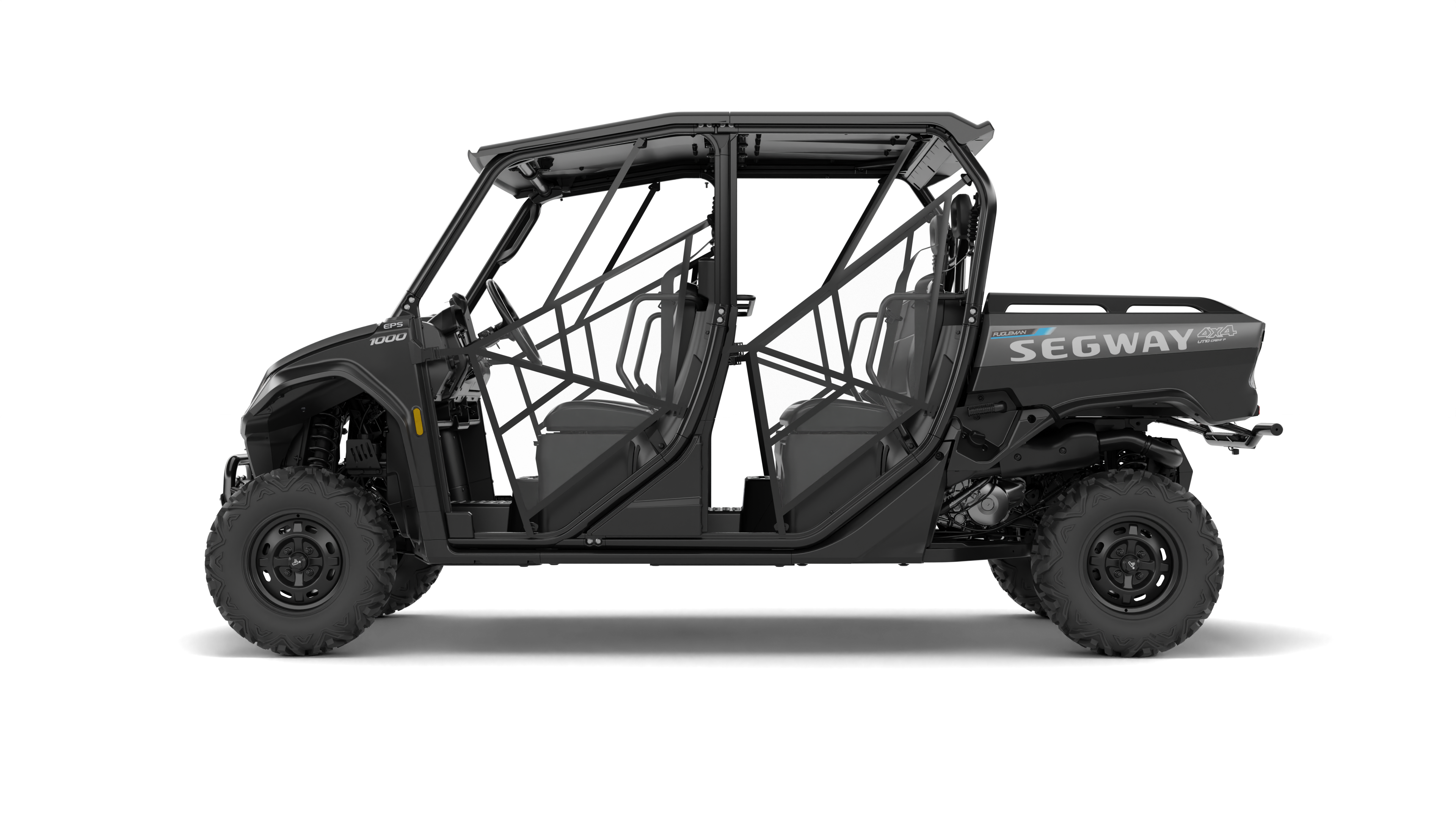 Segway Fugleman UT10E Crew 1000cc 4-Sitzer UTV Innovative Gray dreiviertel vorne — ATV Nation Brunner