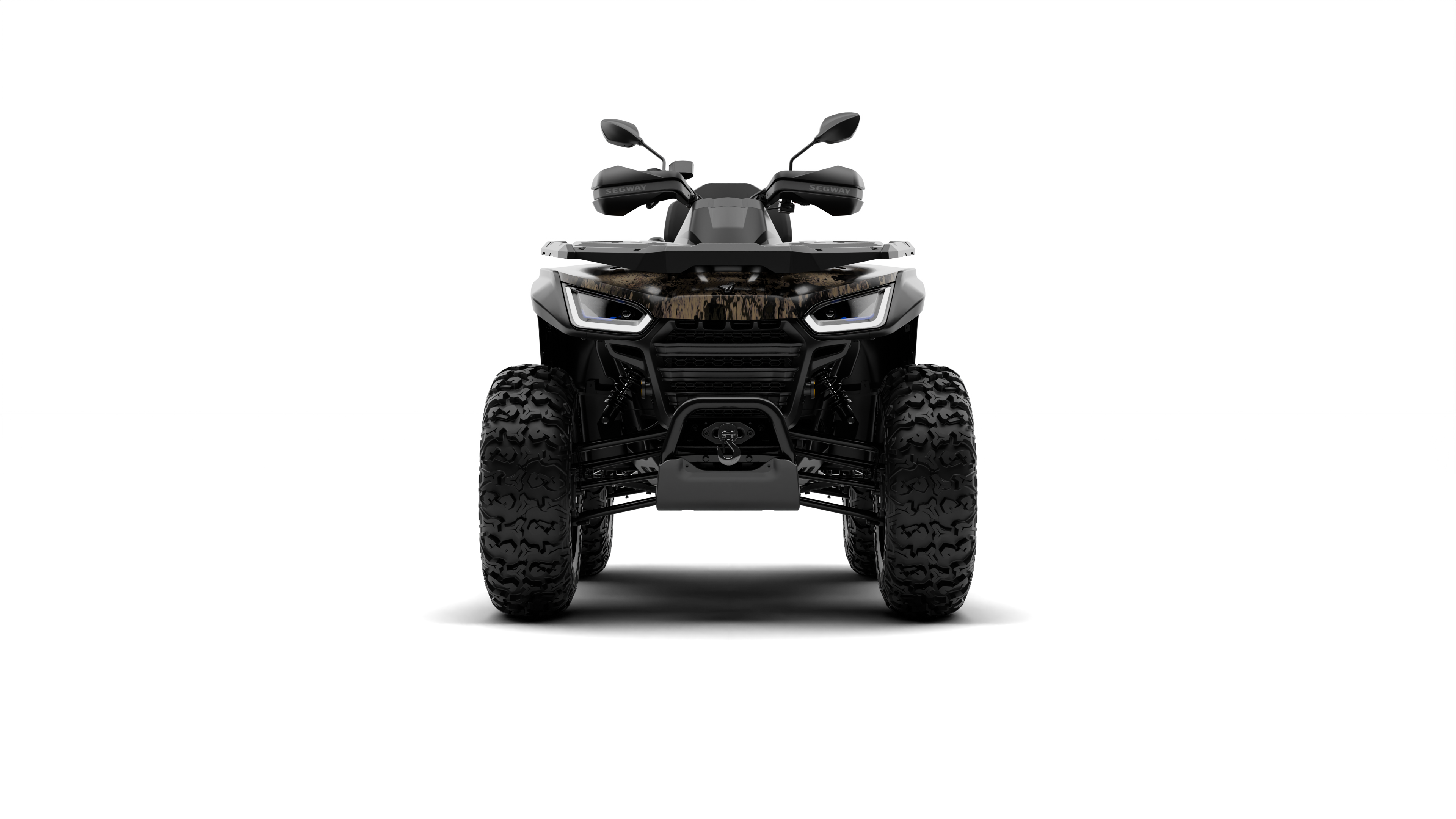 Segway Snarler AT10W DLX ABS 1000cc Wide-Track ATV Tensive Red & Grey hinten — ATV Nation Brunner