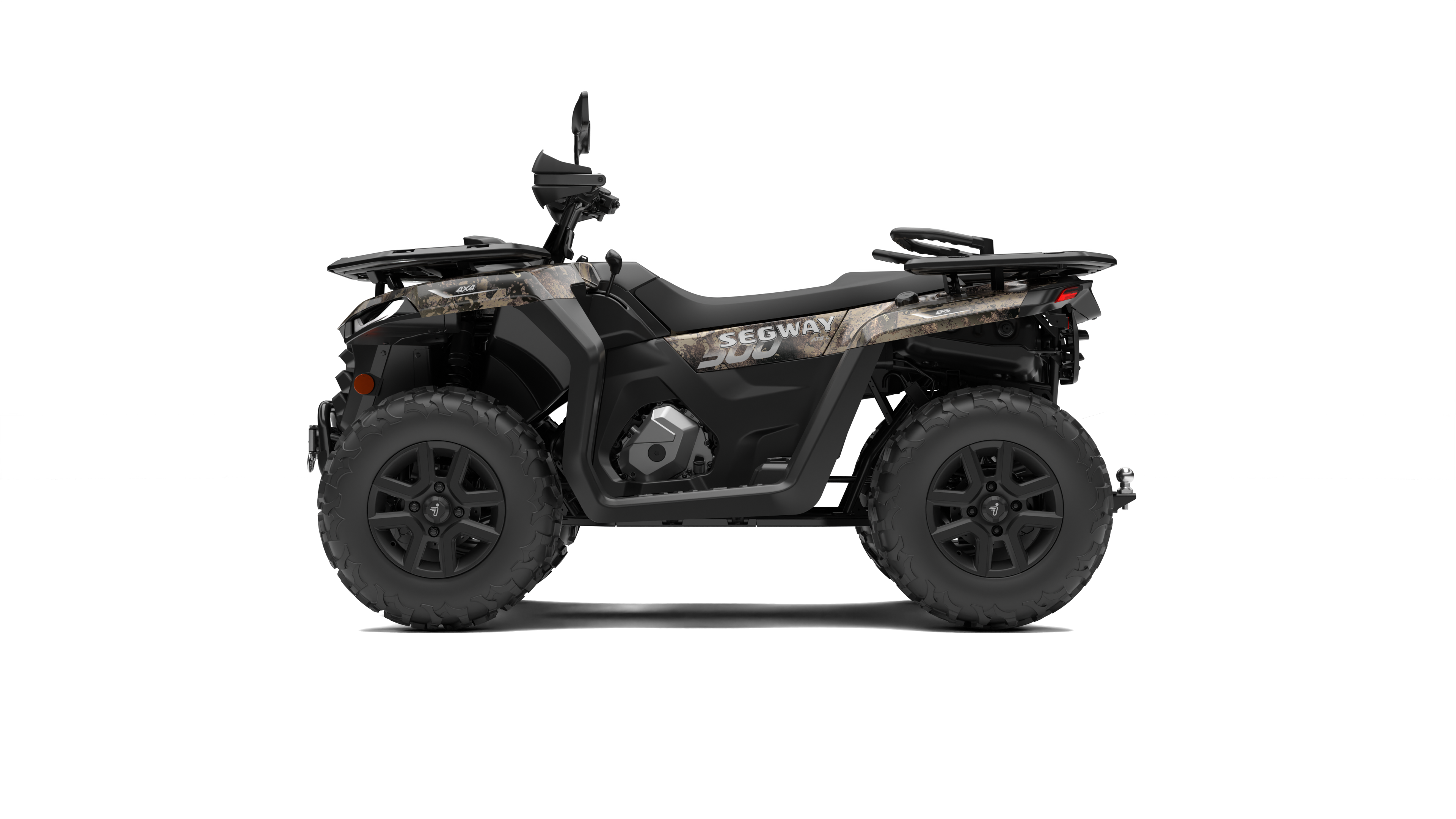 Segway Snarler AT5L DLX 500cc ATV Graphit Neongrün dreiviertel vorne — ATV Nation Brunner Jürgen