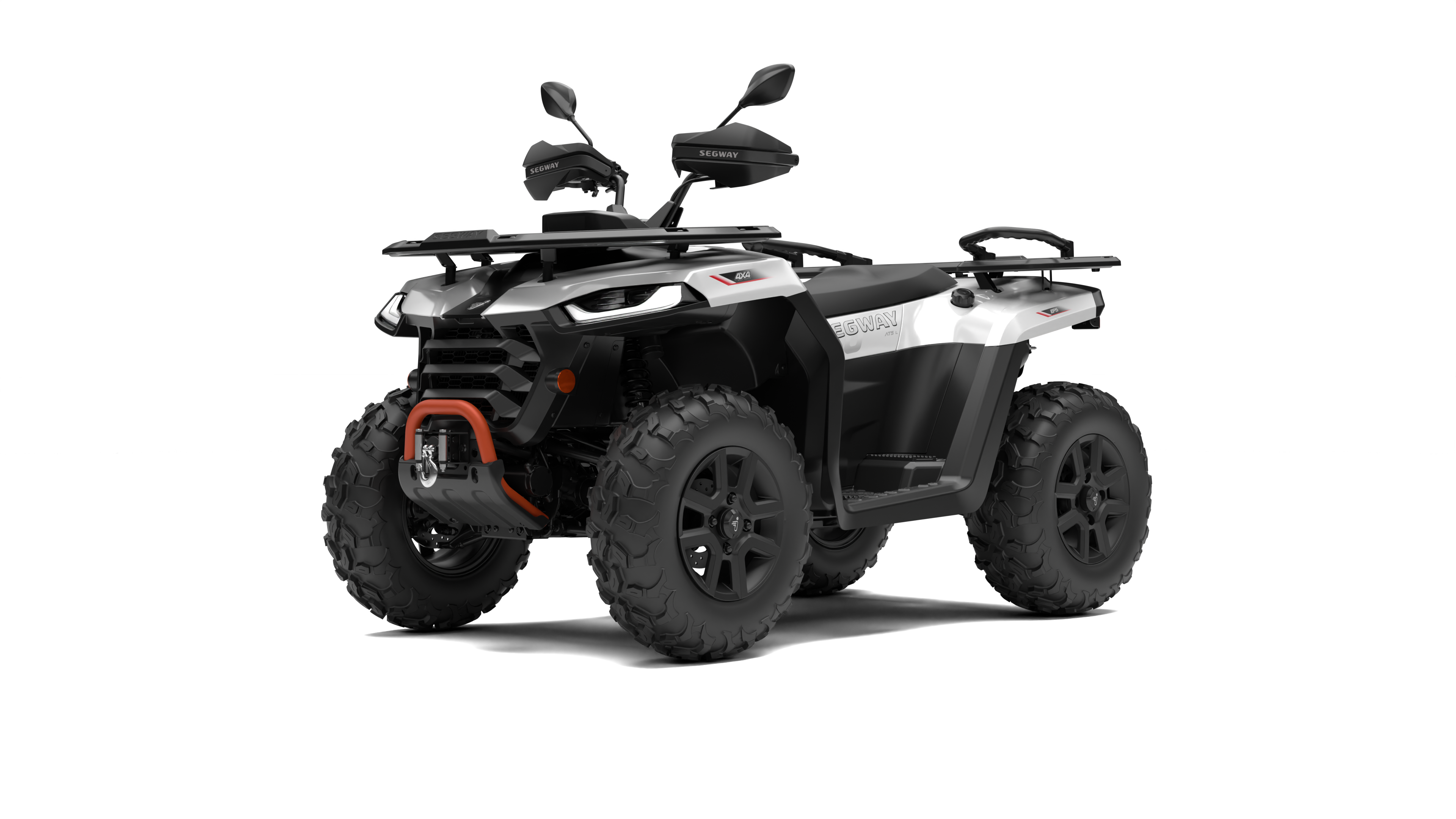 Segway Snarler AT5L DLX 500cc ATV Graphit Neongrün dreiviertel links — ATV Nation Brunner Jürgen