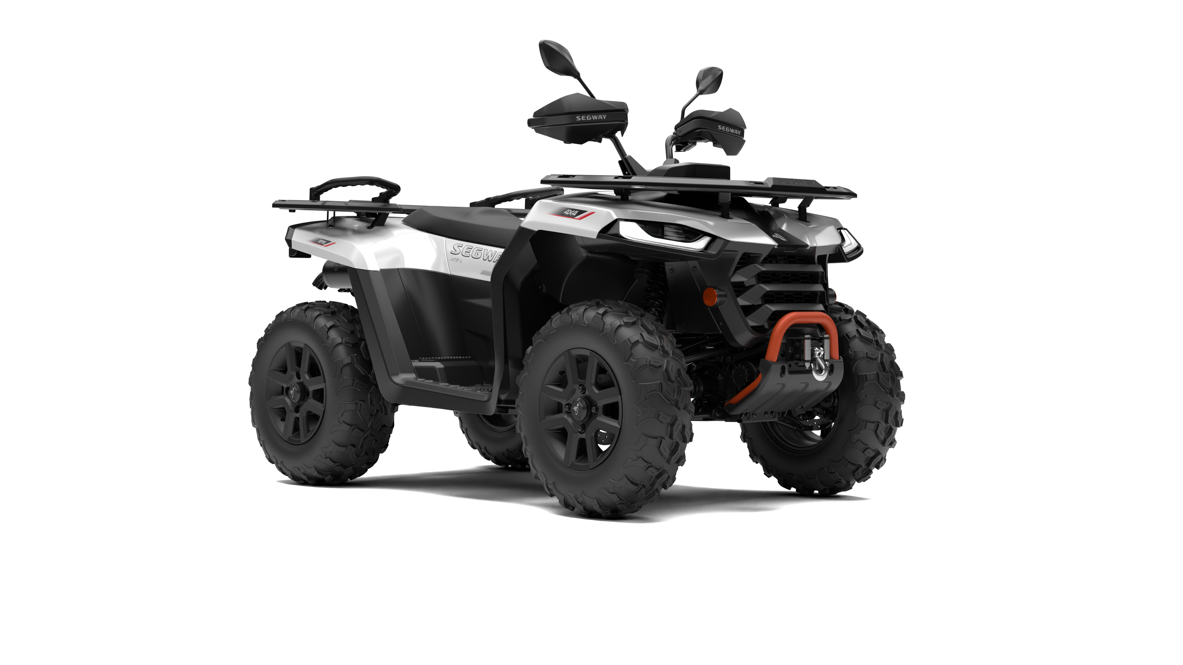 Segway Snarler AT5L DLX 500cc ATV Weiß Orange hinten — ATV Nation Brunner Jürgen