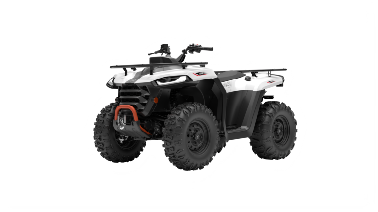 Segway Snarler AT5S One 500cc ATV Weiß Orange dreiviertel rechts — ATV Nation Brunner Jürgen