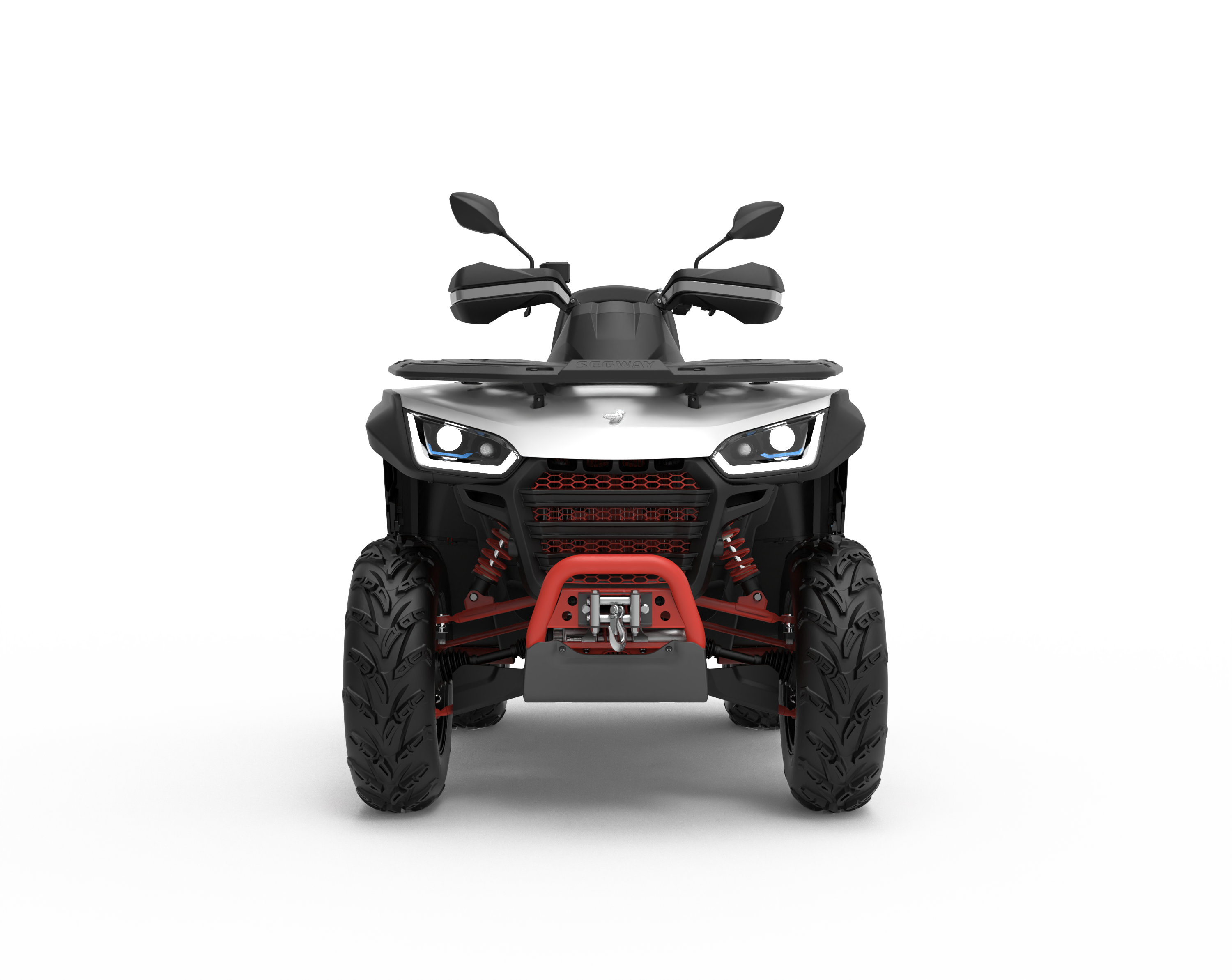 Segway Snarler AT6L DLX ABS 600cc ATV Tensive Red vorne — ATV Nation Brunner