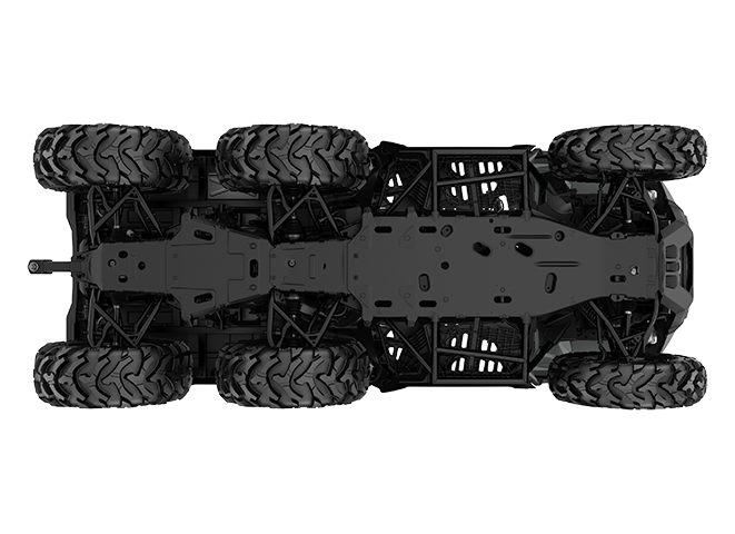 Can-Am Outlander MAX DPS T ABS 850 – Untenansicht | Can-Am ATV bei Brunner Augsburg