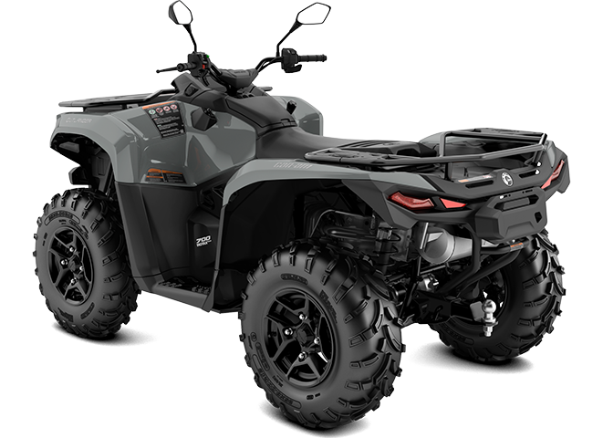 Can-Am Outlander DPS T ABS 700 – 3/4 Heckansicht | Can-Am ATV bei Brunner Augsburg