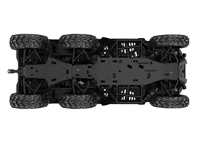 Can-Am Outlander 6x6 DPS T 700 – Untenansicht | Can-Am ATV bei Brunner Augsburg