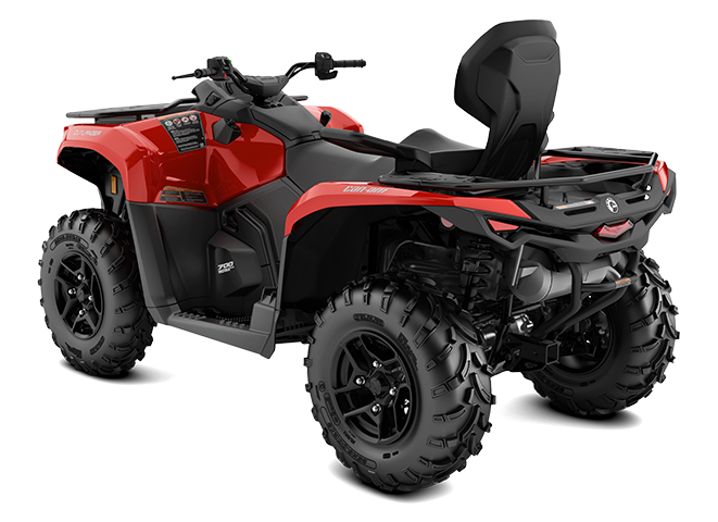 Can-Am Outlander MAX DPS T ABS 700 – 3/4 Heckansicht | Can-Am ATV bei Brunner Augsburg
