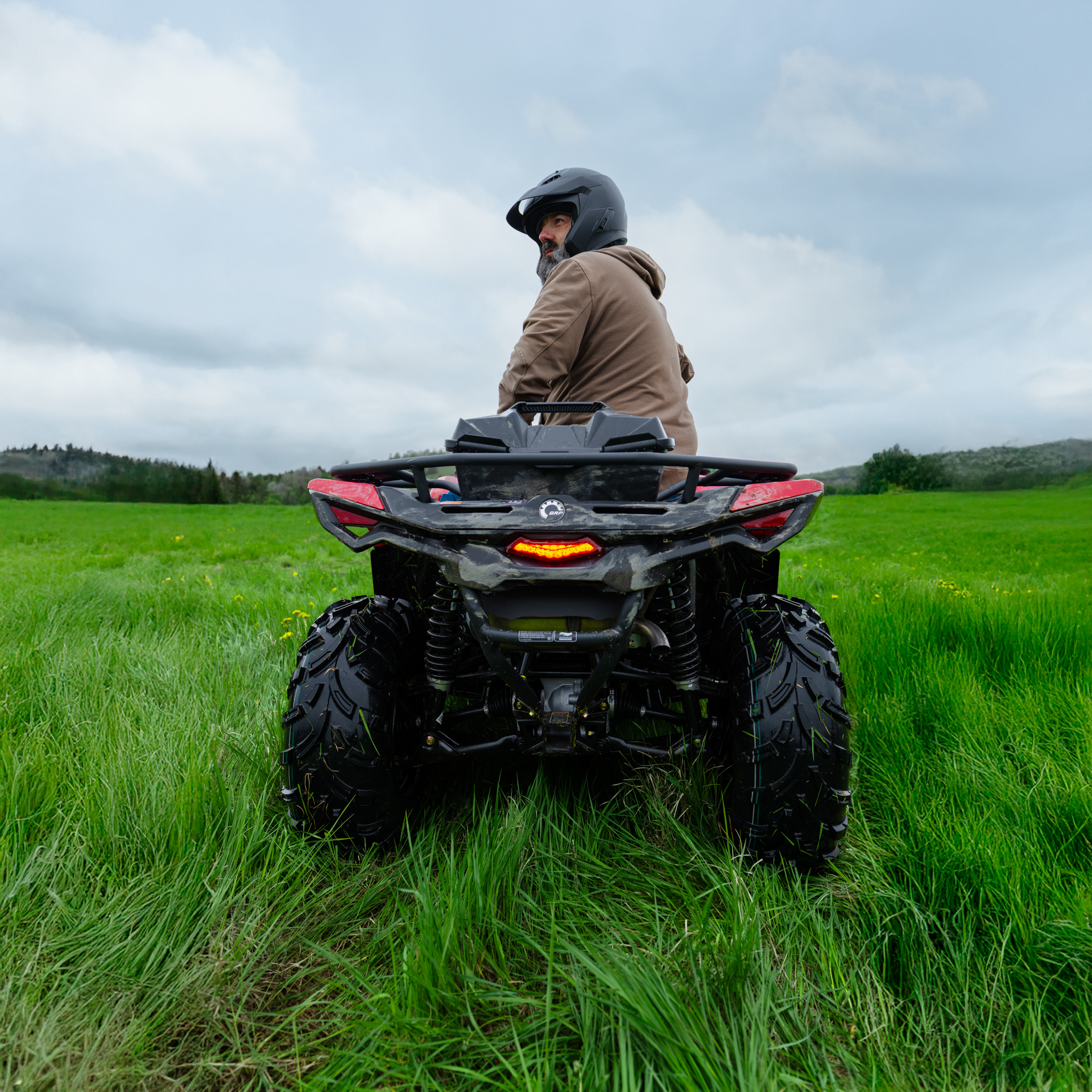 Can-Am Outlander DPS 500 T ABS im Einsatz — ATV von Can-Am bei Brunner ATV Nation Augsburg