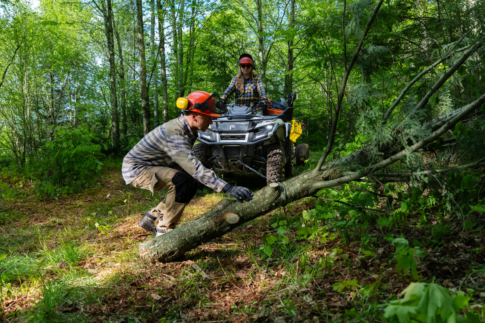 Can-Am Outlander Electric im Einsatz — ATV von Can-Am bei Brunner ATV Nation Augsburg