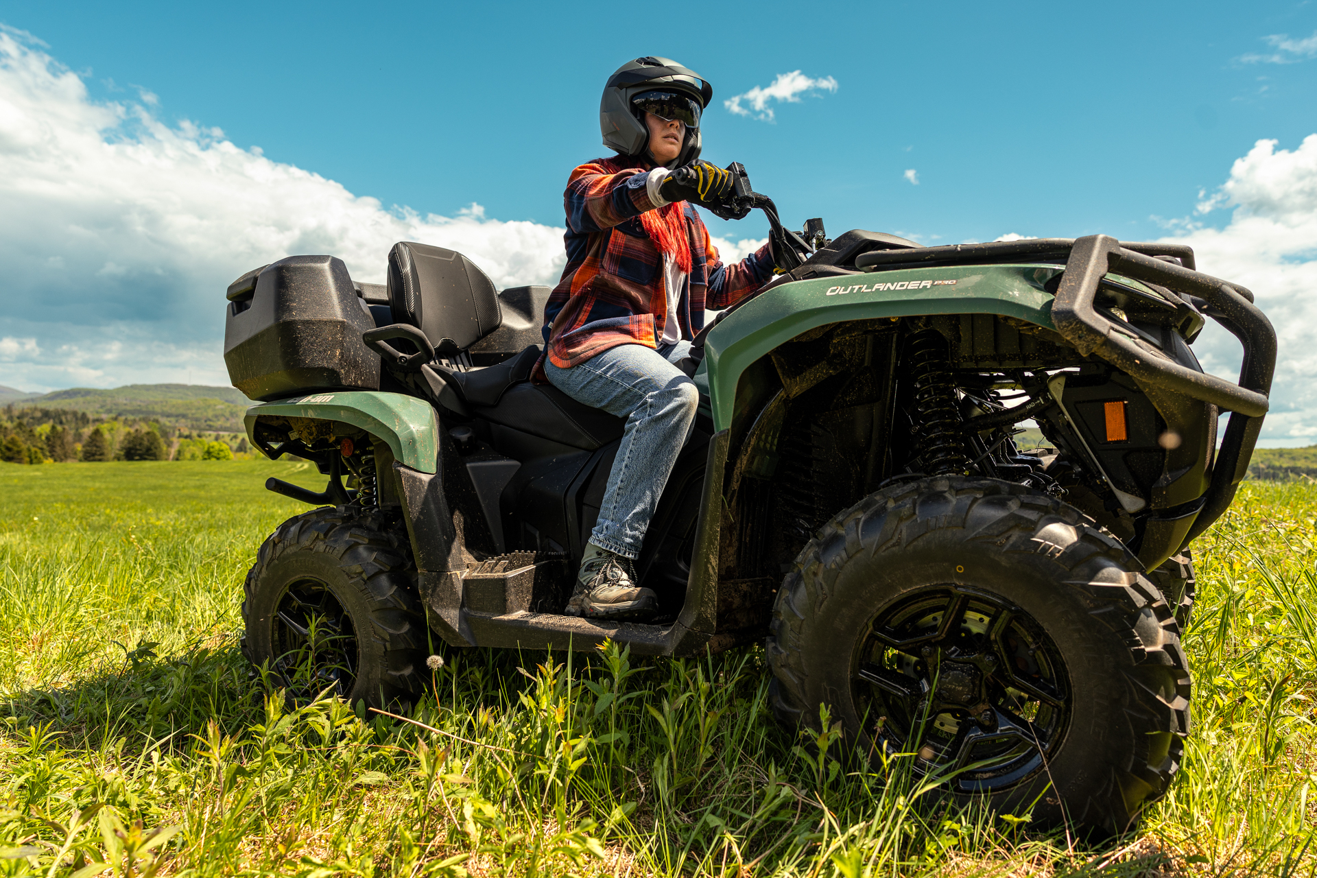 Can-Am Outlander PRO XU HD7 T im Einsatz — ATV von Can-Am bei Brunner ATV Nation Augsburg