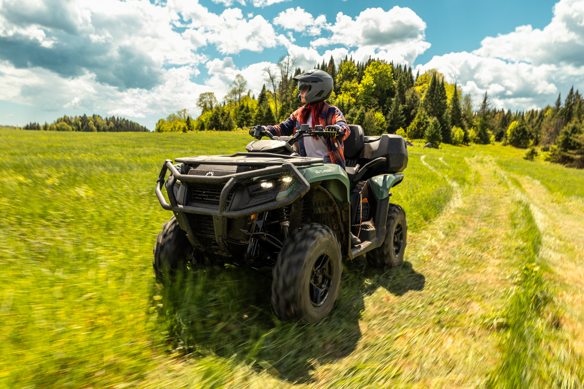 Can-Am Outlander PRO XU HD7 T im Einsatz — ATV von Can-Am bei Brunner ATV Nation Augsburg