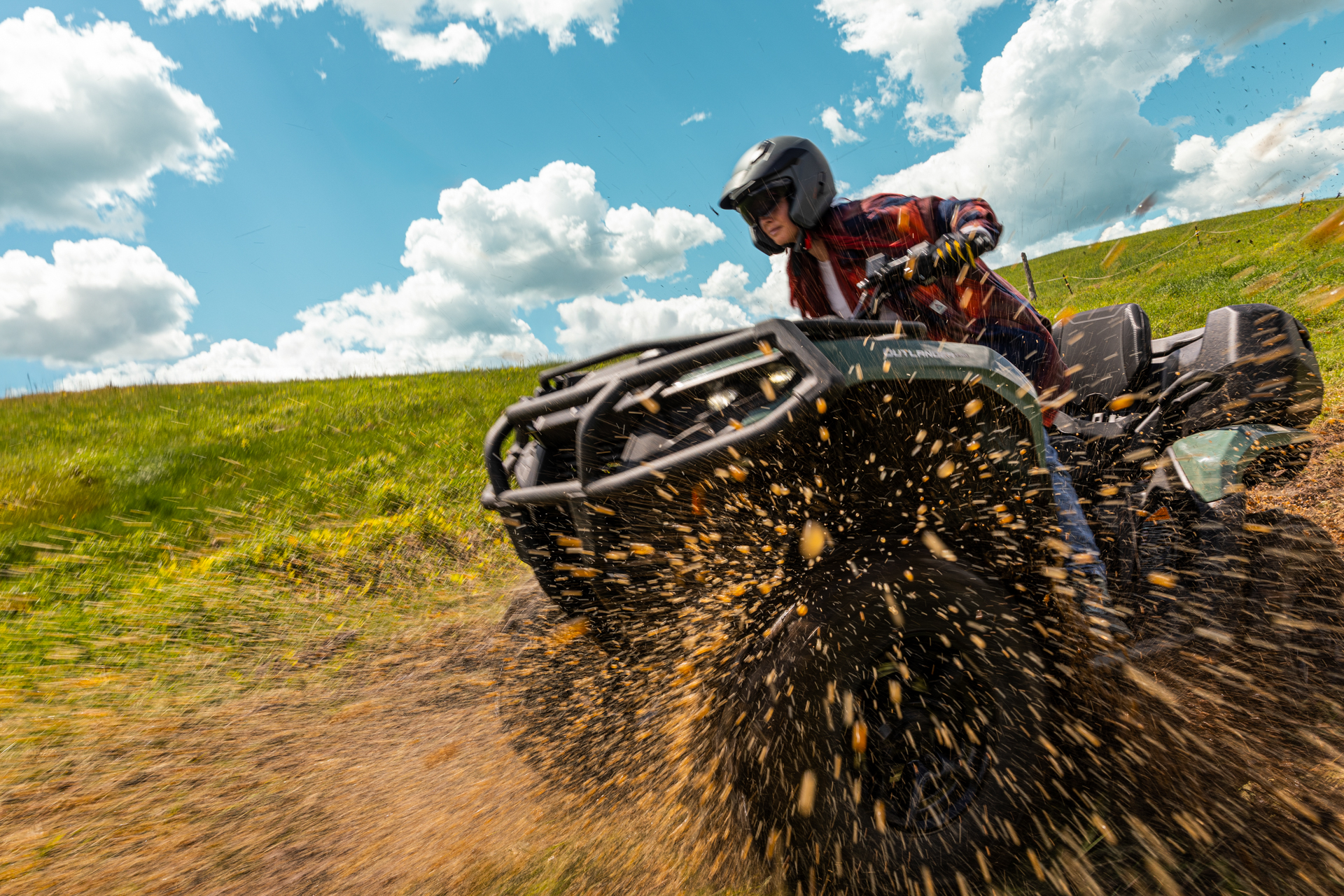Can-Am Outlander PRO XU HD7 T im Einsatz — ATV von Can-Am bei Brunner ATV Nation Augsburg